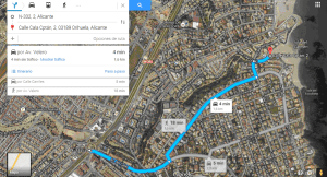 como llegar a Cala Capitan