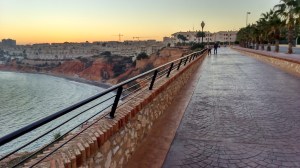 paseo marítimo de Aquamarina en Cabo Roig