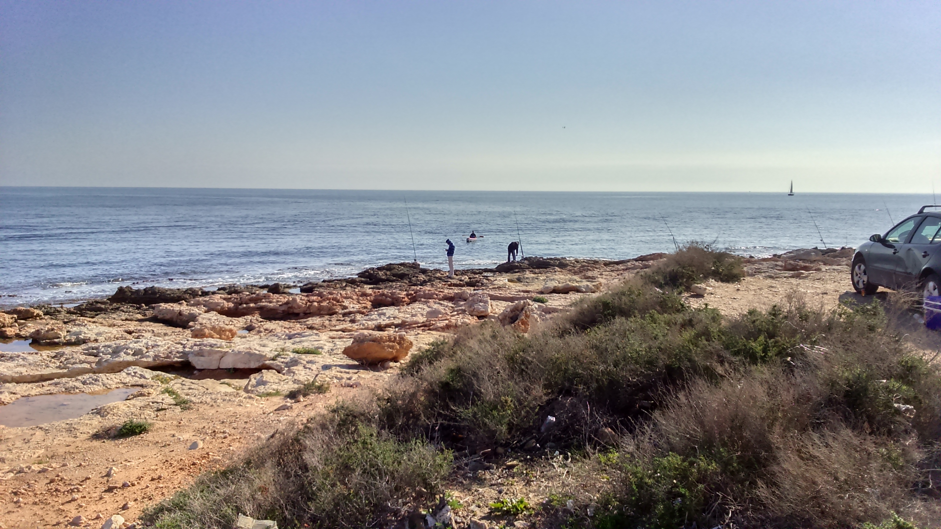 Kayac y pesca en Punta Prima