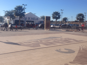 pista de hielo en la zenia boulevard