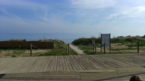 playa de las higuericas acceso