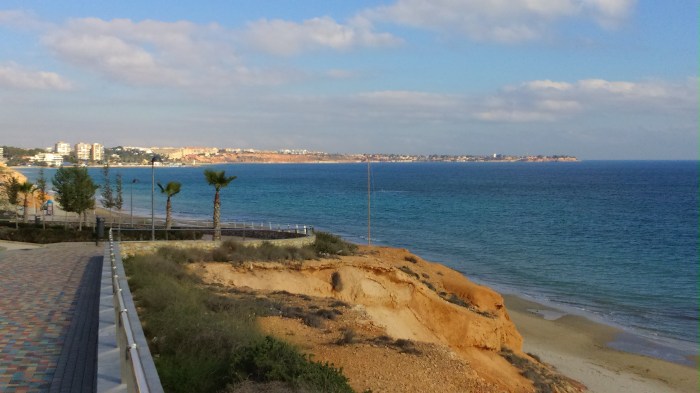 Paseo Mil Palmeras en Orihuela Costa
