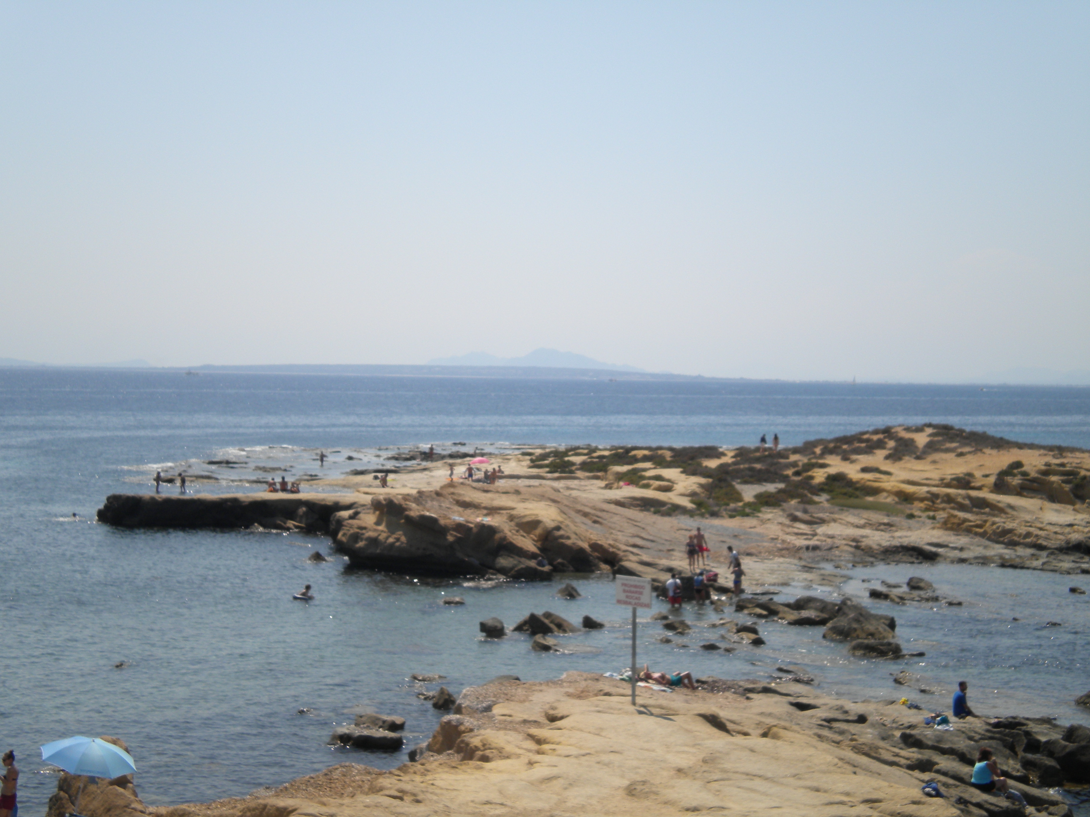 litoral de Isla Nueva Tabarca